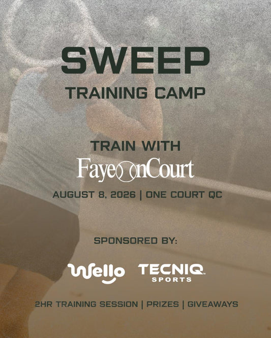 Sweep Training Camp with Faye on Court